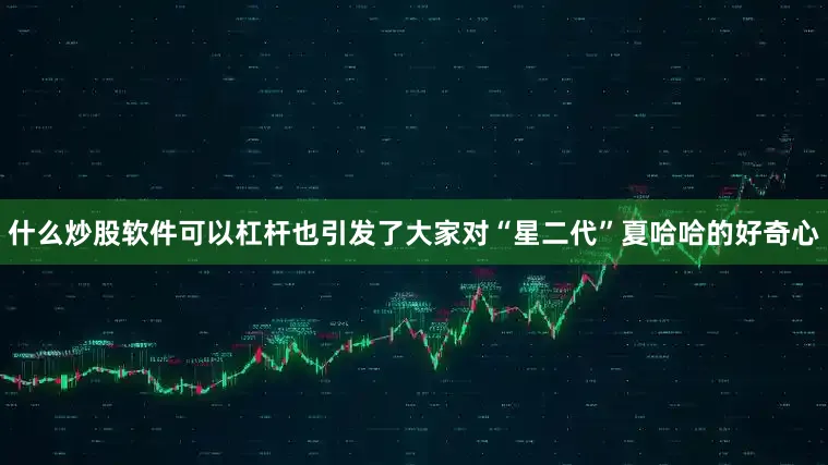 什么炒股软件可以杠杆也引发了大家对“星二代”夏哈哈的好奇心