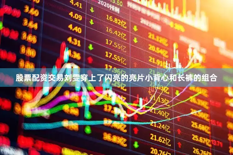 股票配资交易刘雯穿上了闪亮的亮片小背心和长裤的组合